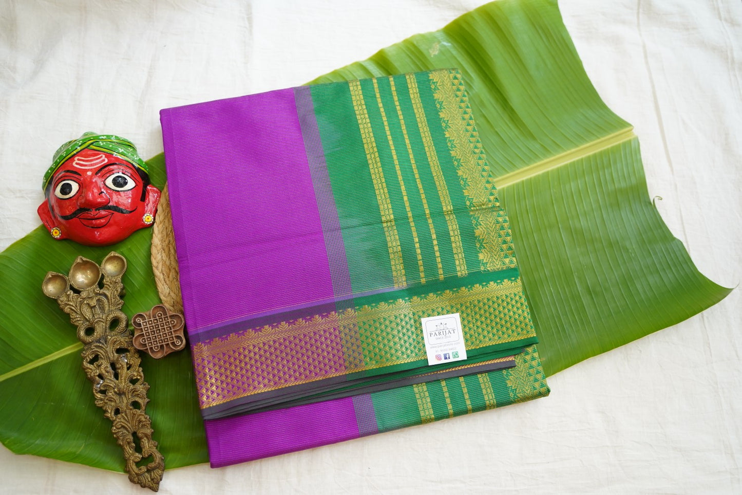 Kanchi Semi Silk Cotton Saree PC17581