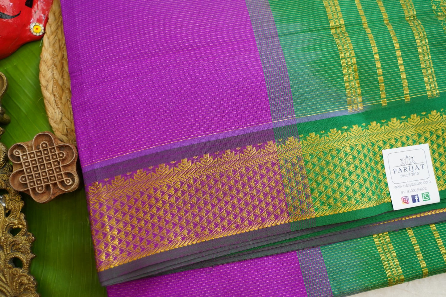 Kanchi Semi Silk Cotton Saree PC17581