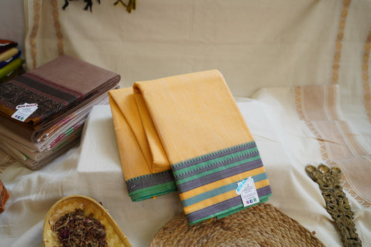 Chettinadu  handloom Cotton Saree PC12935