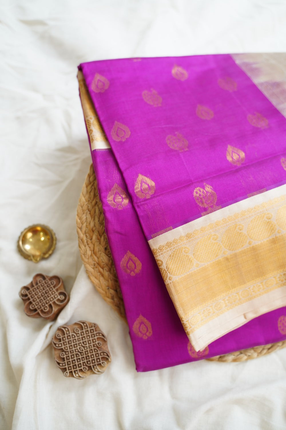 Kanchi Handloom Silk Cotton Saree PC15508