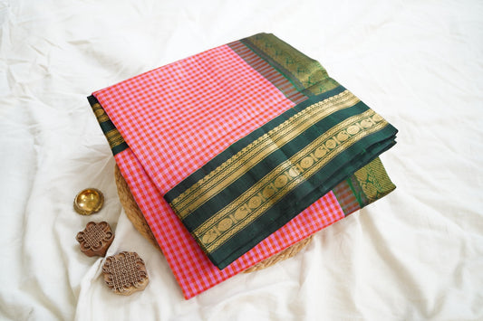 Kanchi Handloom Silk Cotton Saree PC15524