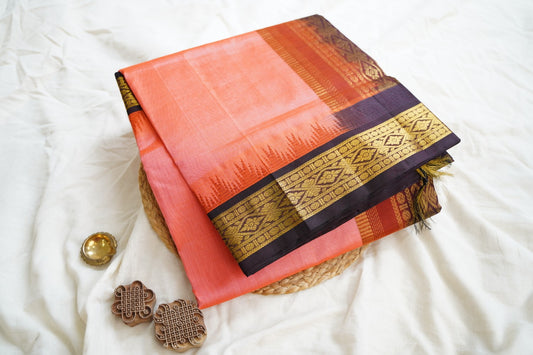 Kanchi Handloom Silk Cotton Saree PC15522