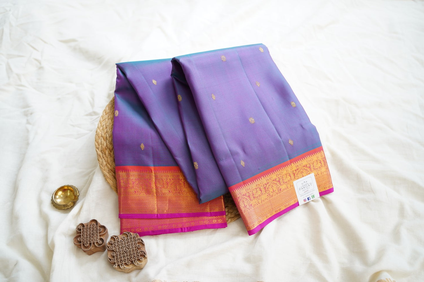 Pure Kanchi Silk Saree PC15473
