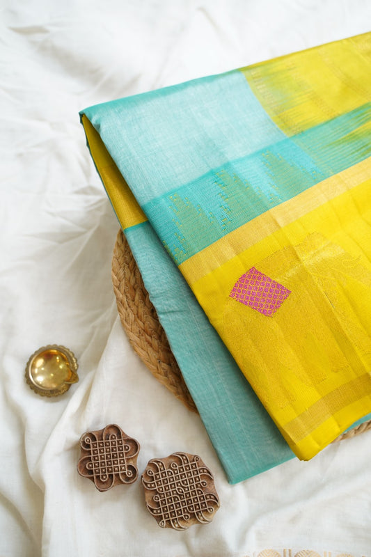 Kanchi Handloom Silk Cotton Saree PC15529