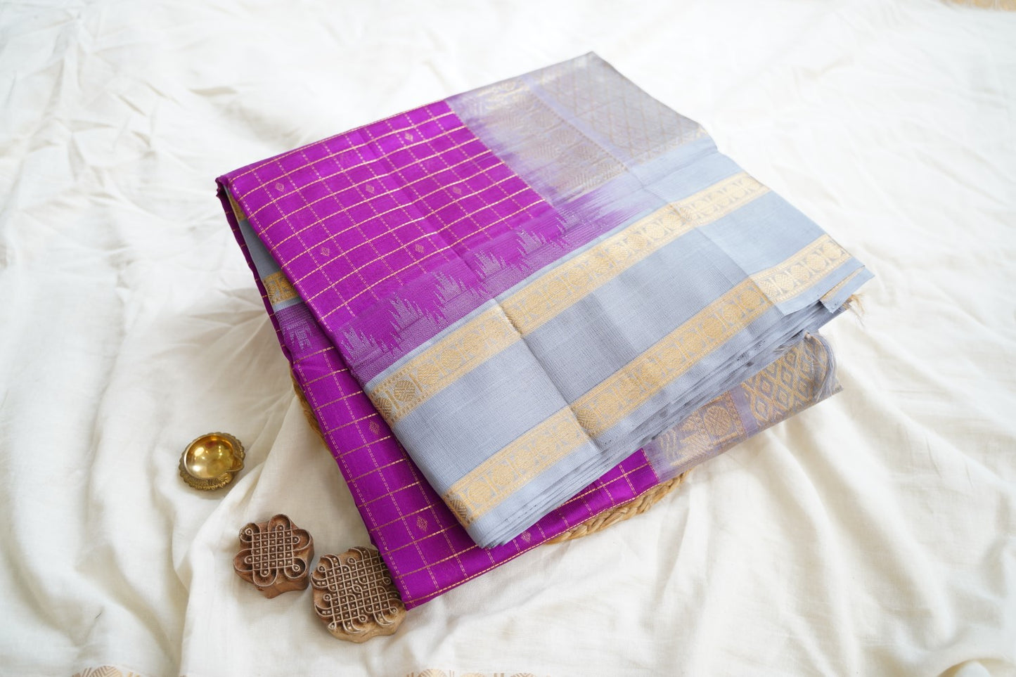 Kanchi Handloom Silk Cotton Saree PC15527