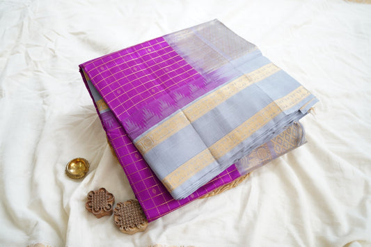 Kanchi Handloom Silk Cotton Saree PC15527