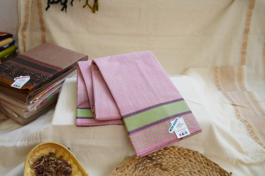 Chettinadu  handloom Cotton Saree PC12913