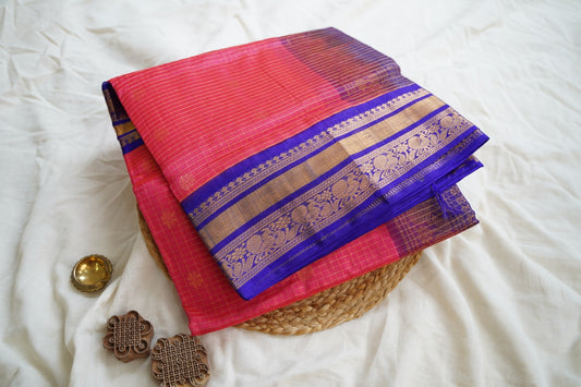 Kanchi Handloom Silk Cotton Saree PC15523