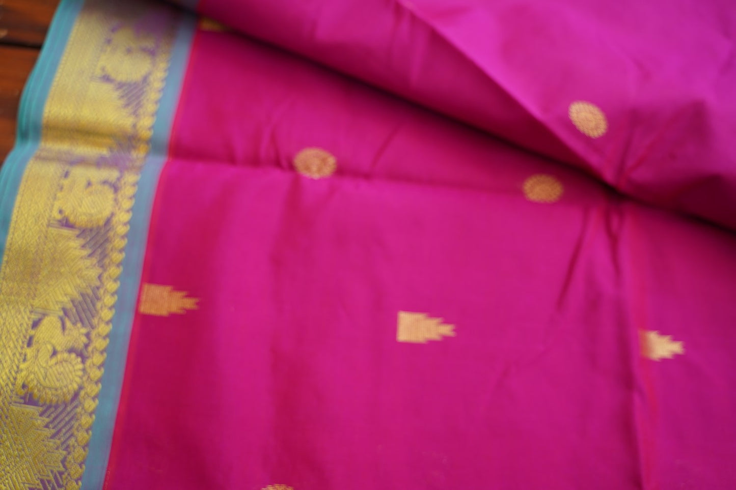 Kanchi Semi Silk Cotton Saree PC17565