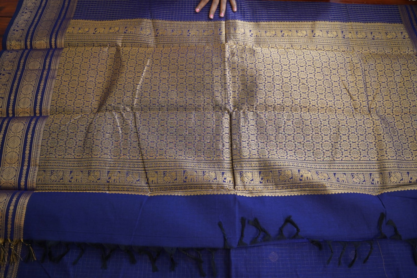 Chettinad handloom Cotton Saree PC16709