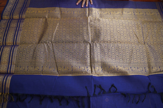 Chettinad handloom Cotton Saree PC16709