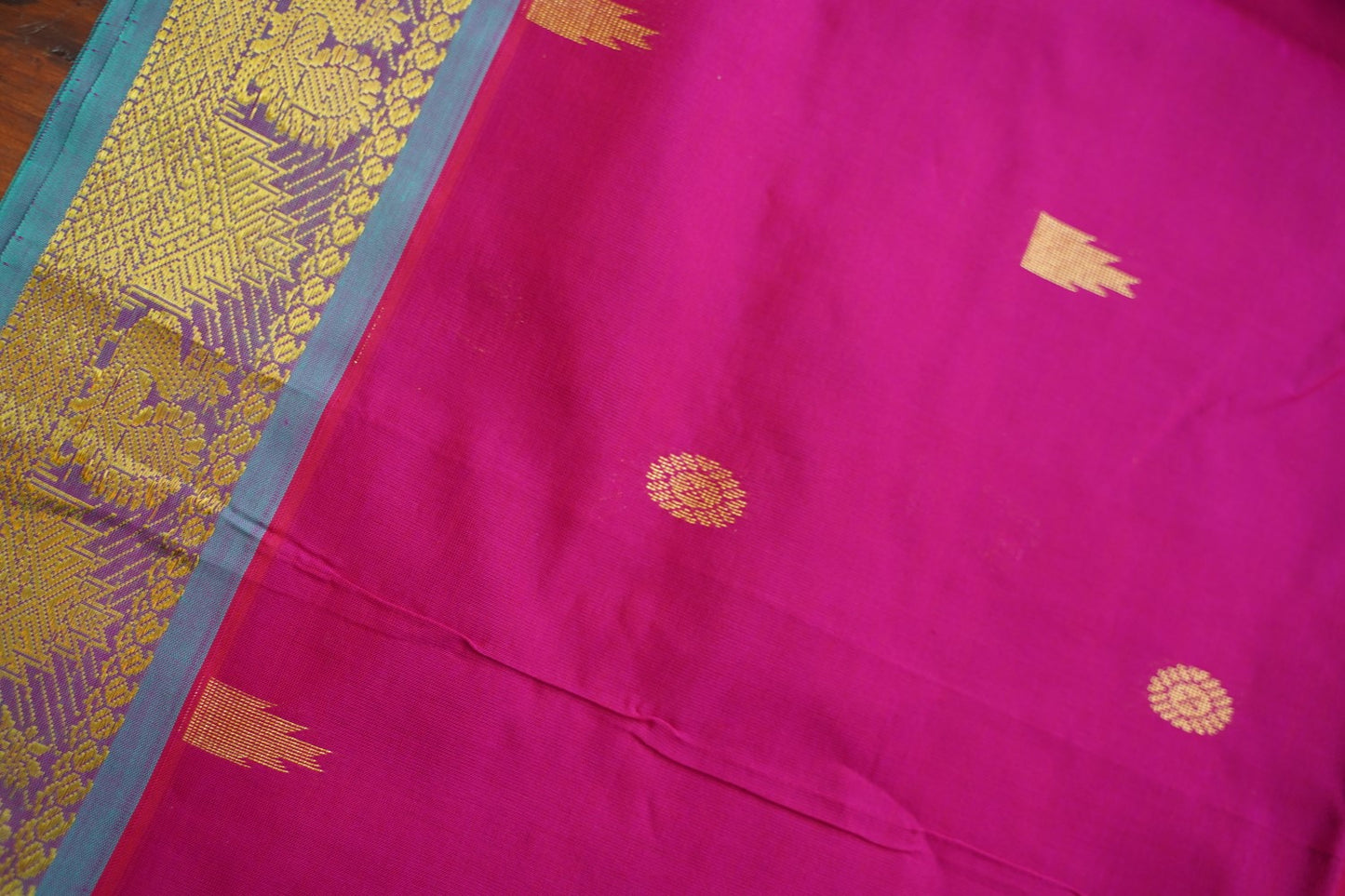 Kanchi Semi Silk Cotton Saree PC17565