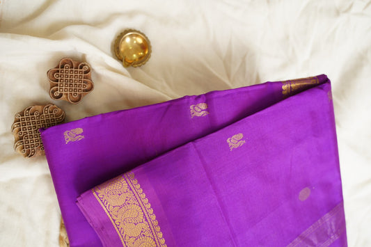 Kanchi Handloom Silk Cotton Saree PC15509