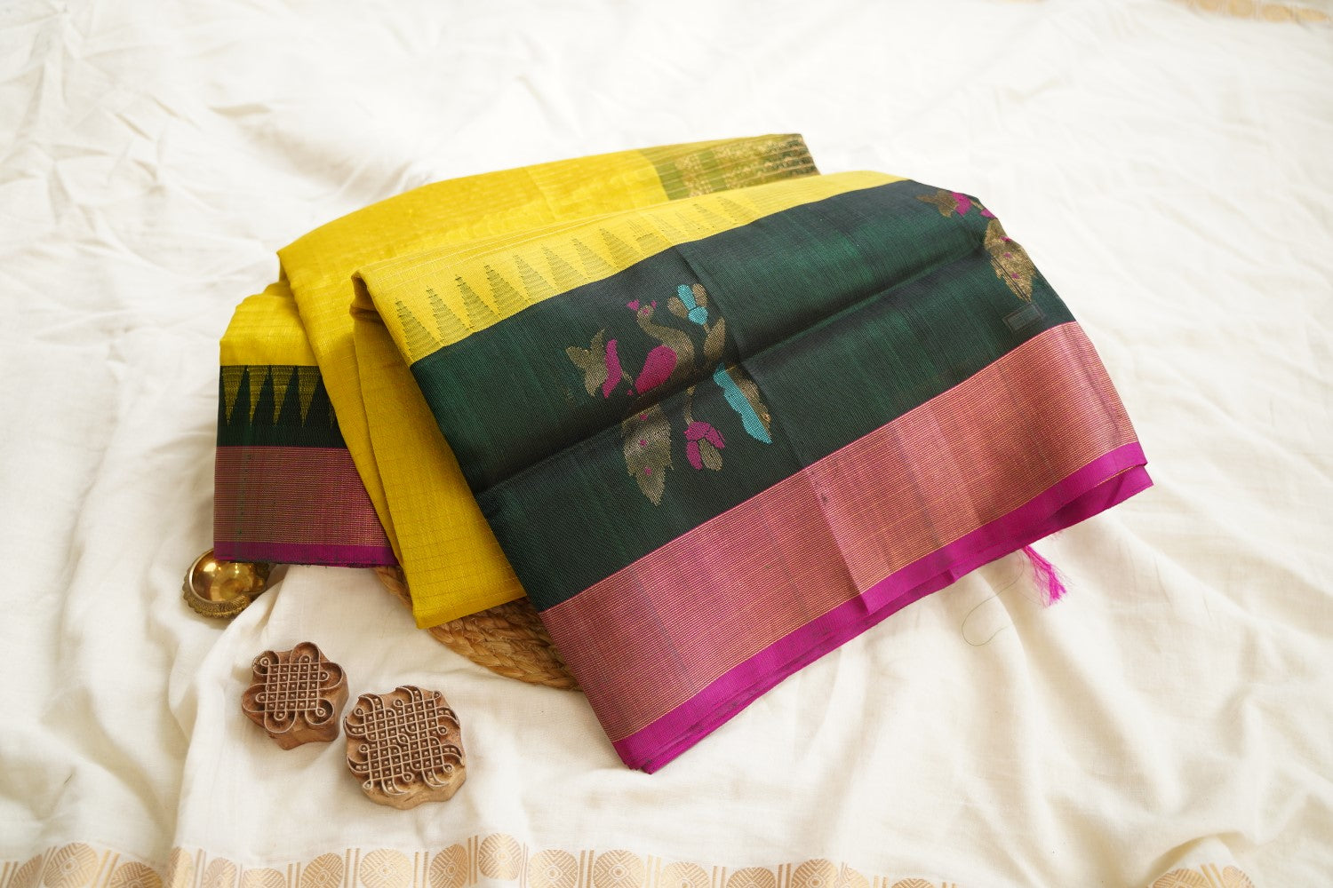 Big Border Silk Cotton