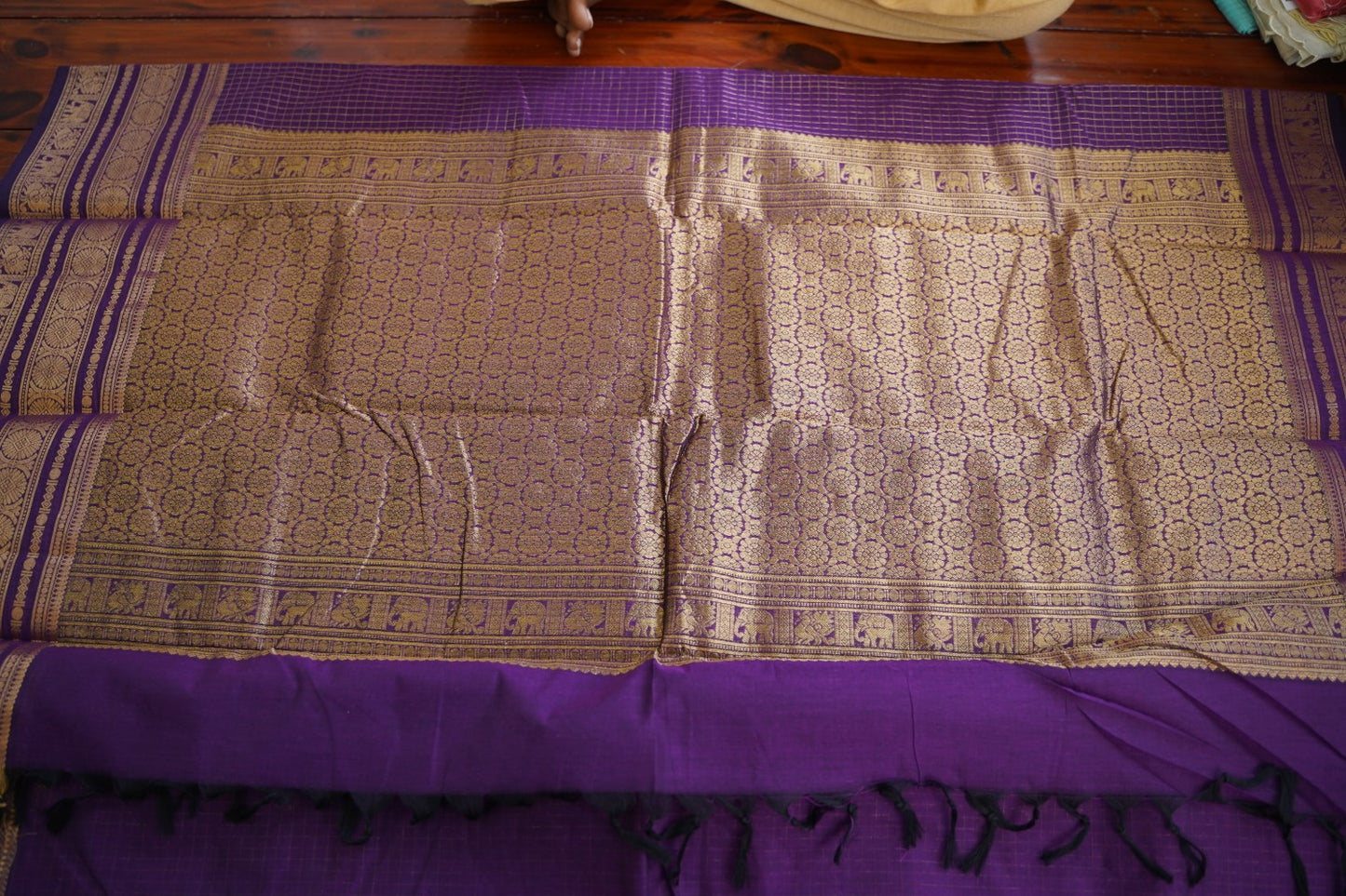 Chettinad handloom Cotton Saree PC16708