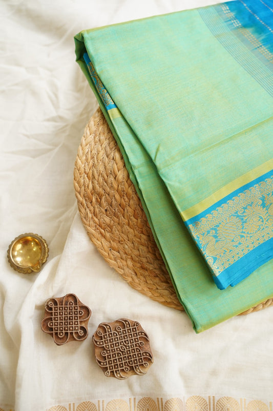 Kanchi Handloom Silk Cotton Saree PC15516
