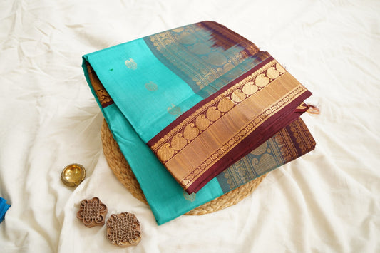 Kanchi Handloom Silk Cotton Saree PC15517