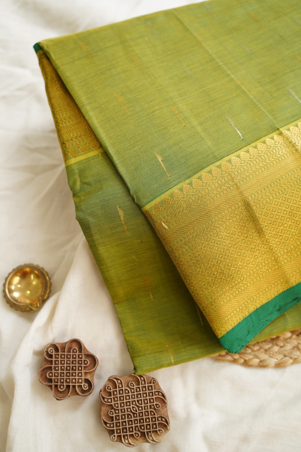 Kanchi Handloom Silk Cotton Saree PC15506