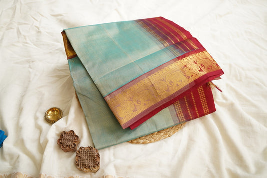 Kanchi Handloom Silk Cotton Saree PC15519