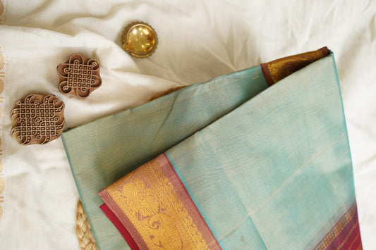 Kanchi Handloom Silk Cotton Saree PC15519