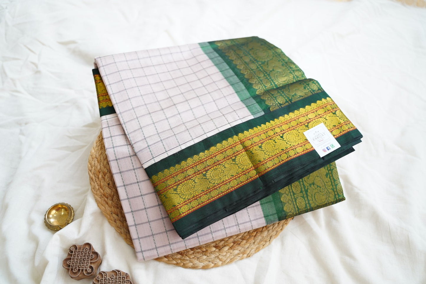 Kanchi Handloom Silk Cotton Saree PC15465