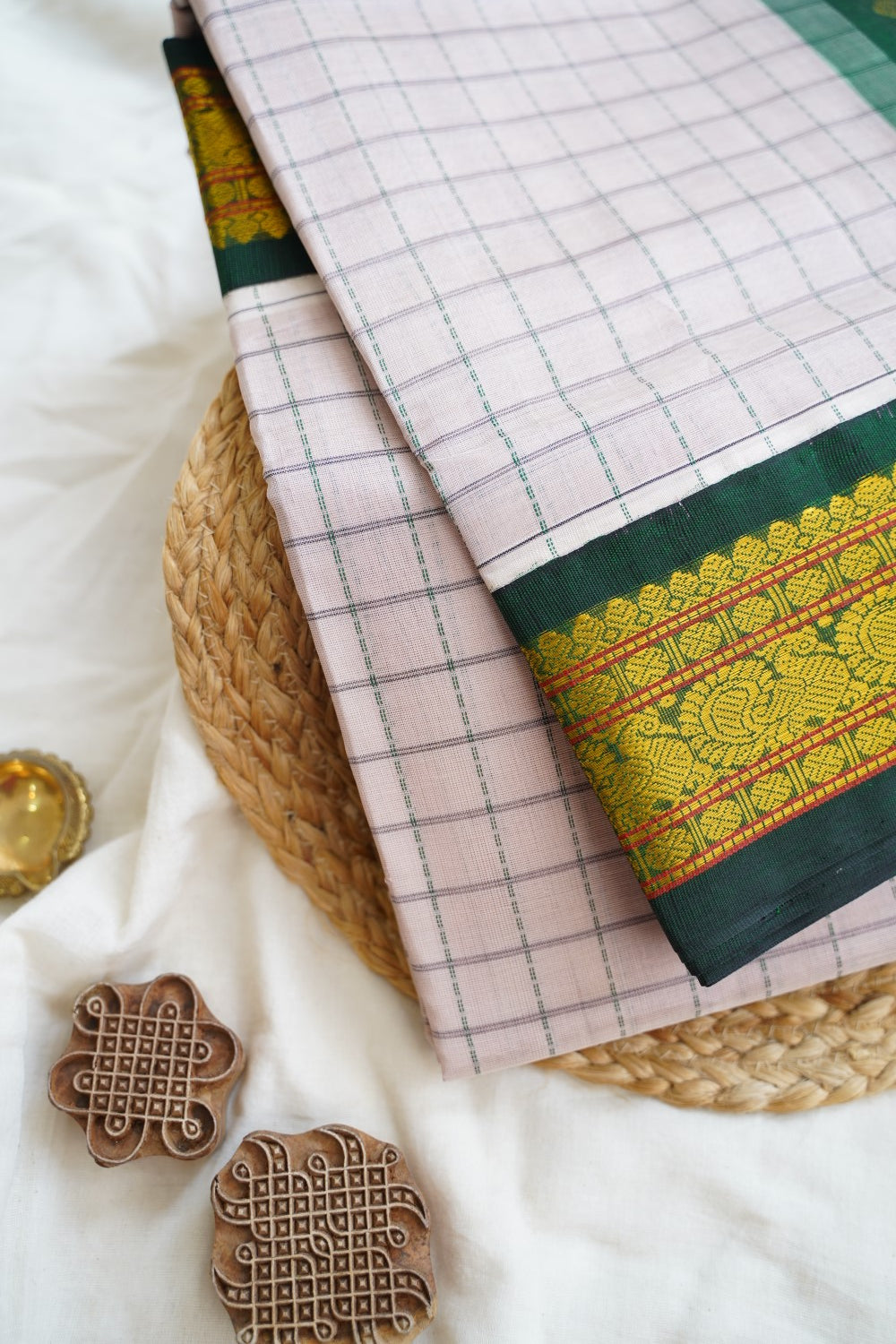 Kanchi Handloom Silk Cotton Saree PC15465