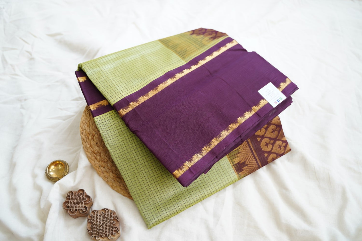 Kanchi Handloom Silk Cotton Saree PC15464