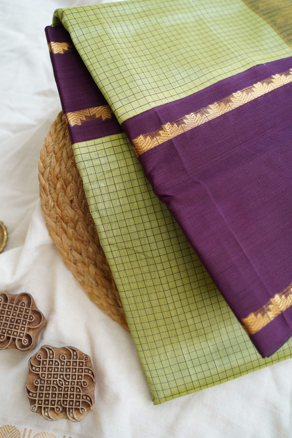 Kanchi Handloom Silk Cotton Saree PC15464