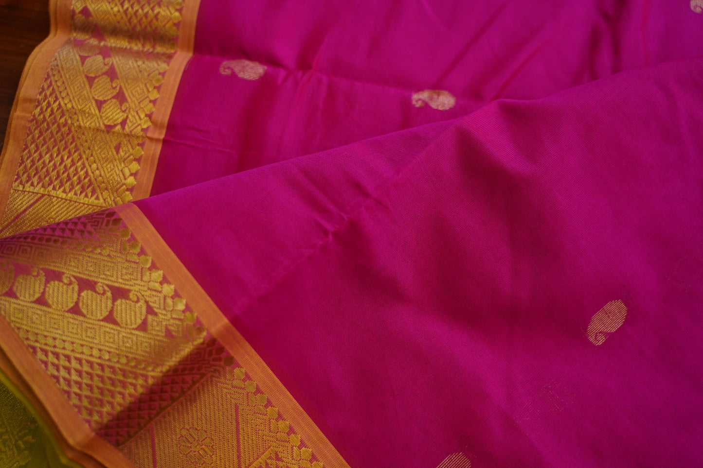 Kanchi Semi Silk Cotton Saree PC17564