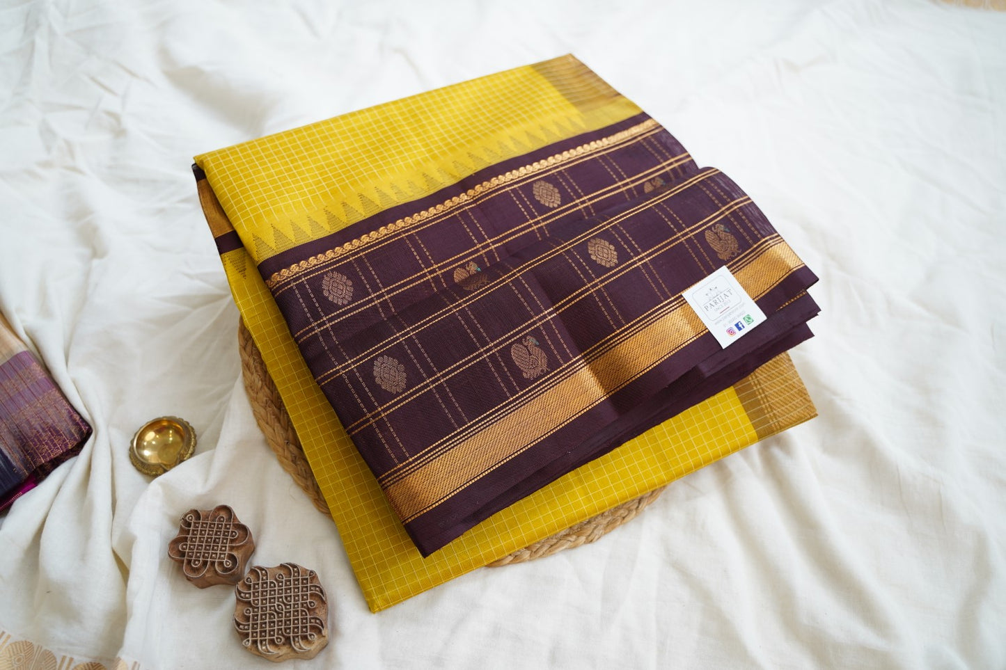 Kanchi Handloom Silk Cotton Saree PC15503