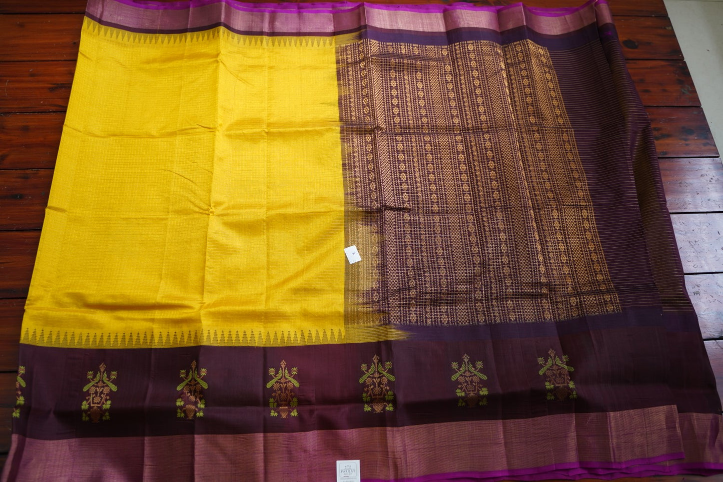 Kanchi Handloom Silk Cotton Saree PC15500