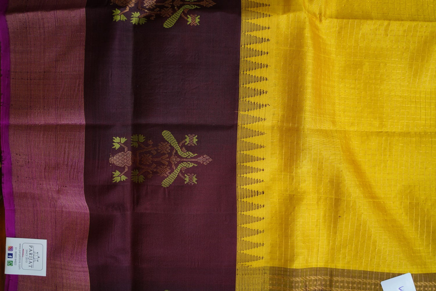 Kanchi Handloom Silk Cotton Saree PC15500
