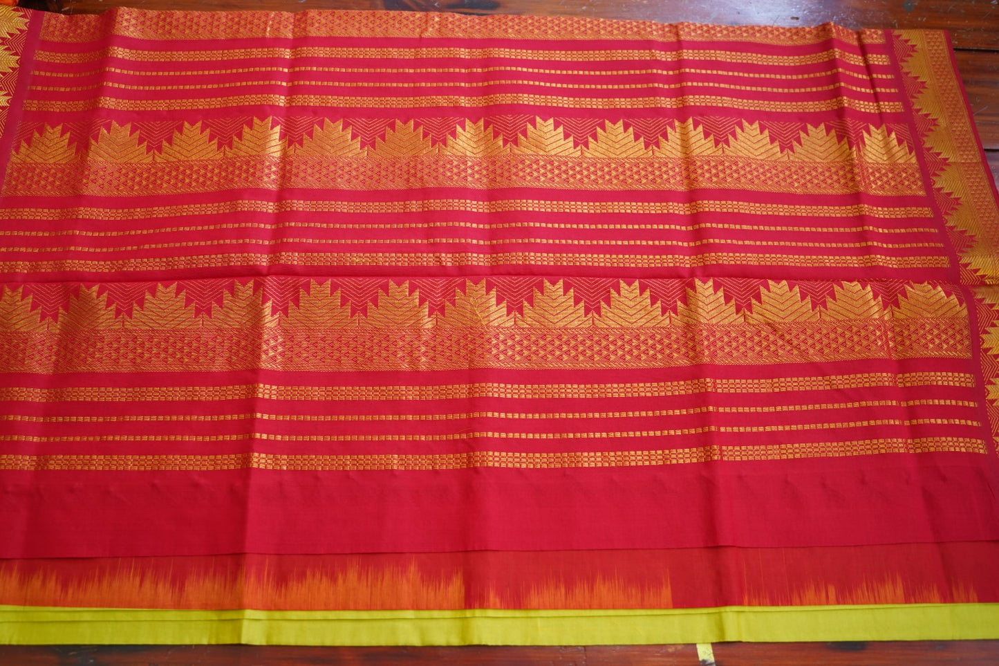 Kanchi Semi Silk Cotton Saree PC17562