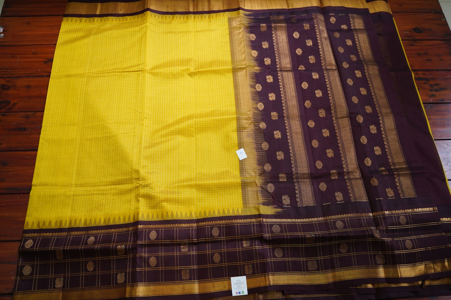 Kanchi Handloom Silk Cotton Saree PC15503