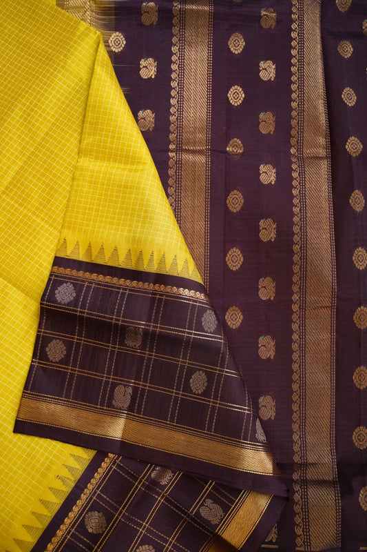 Kanchi Handloom Silk Cotton Saree PC15503