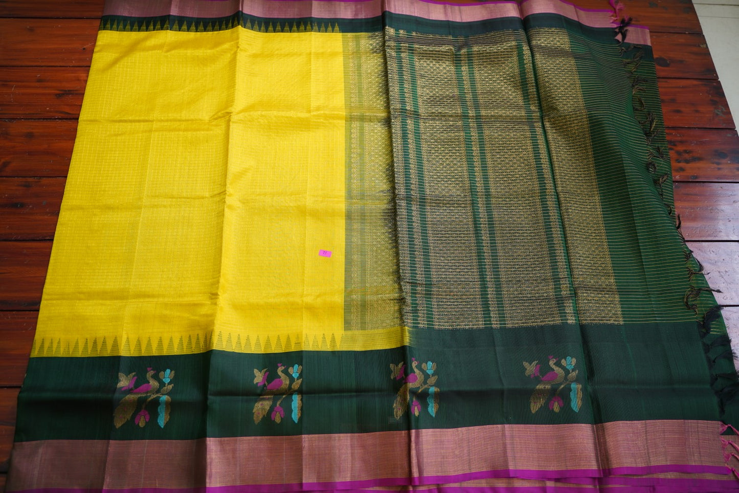 Kanchi Handloom Silk Cotton Saree PC15501