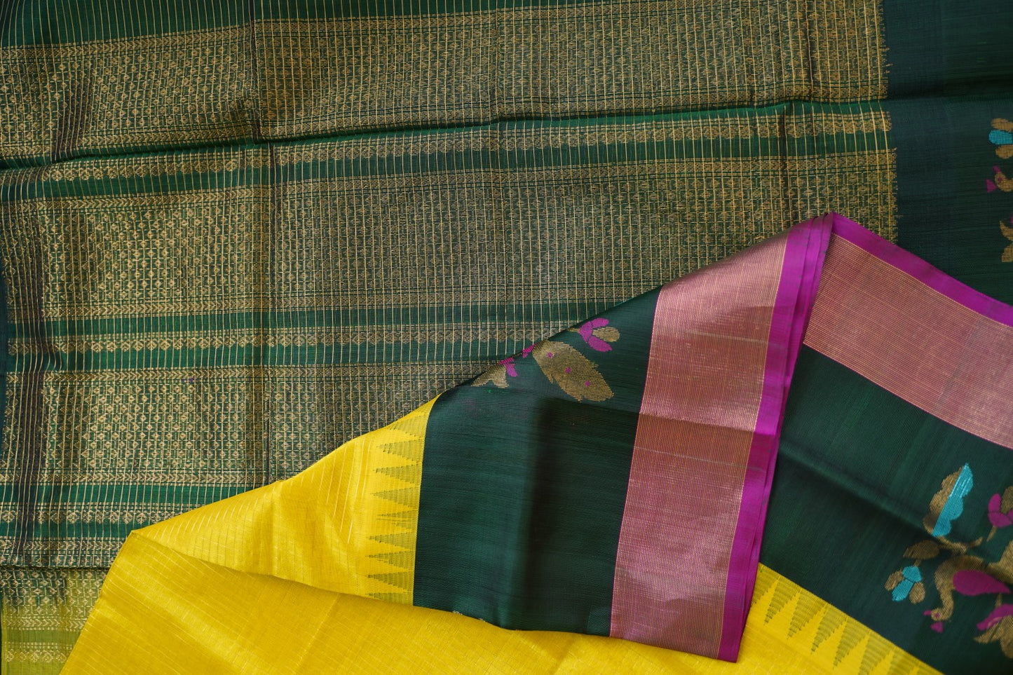 Kanchi Handloom Silk Cotton Saree PC15501