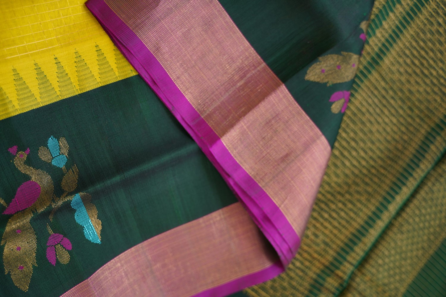 Kanchi Handloom Silk Cotton Saree PC15501