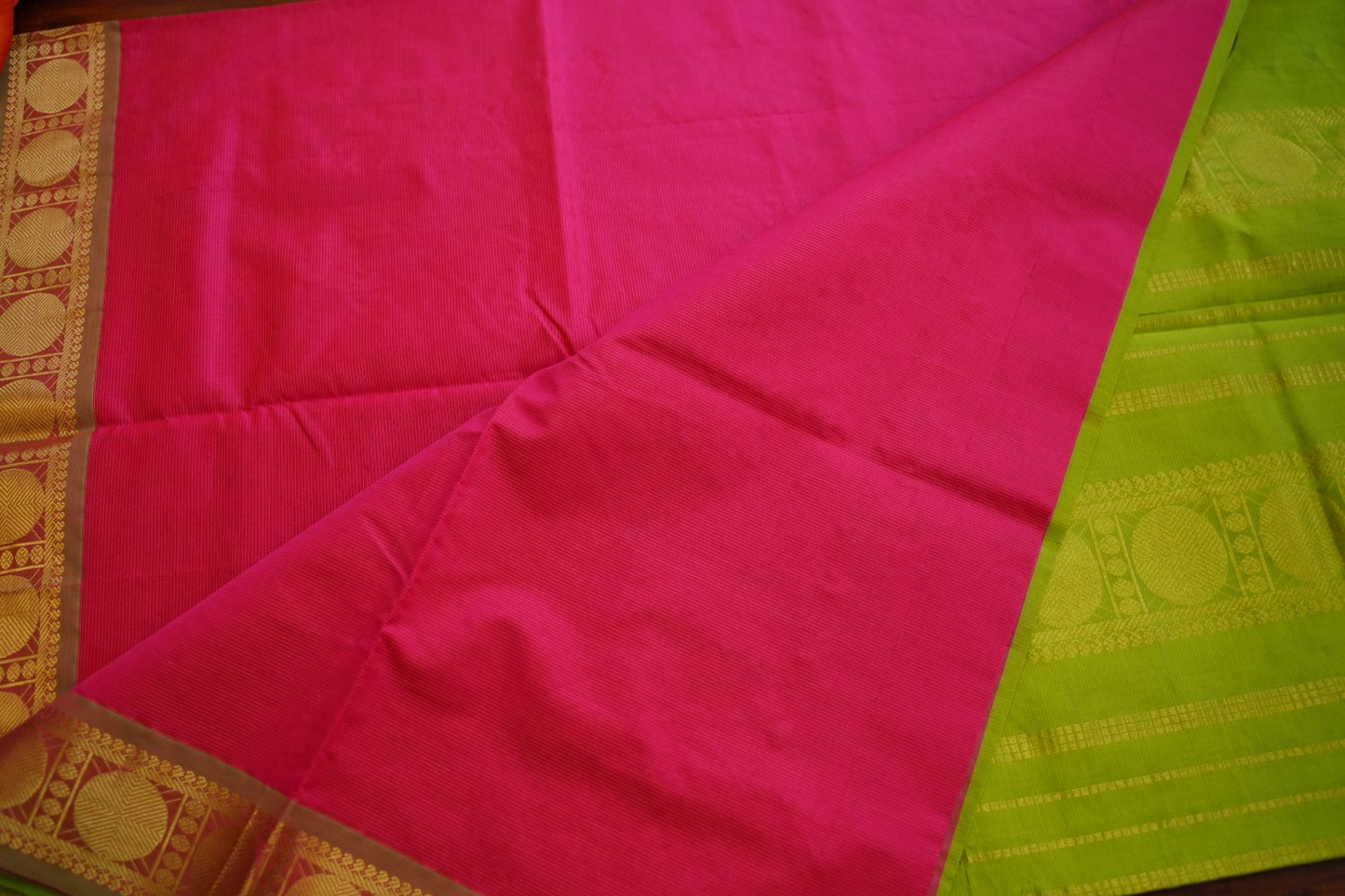 Kanchi Semi Silk Cotton Saree PC17578
