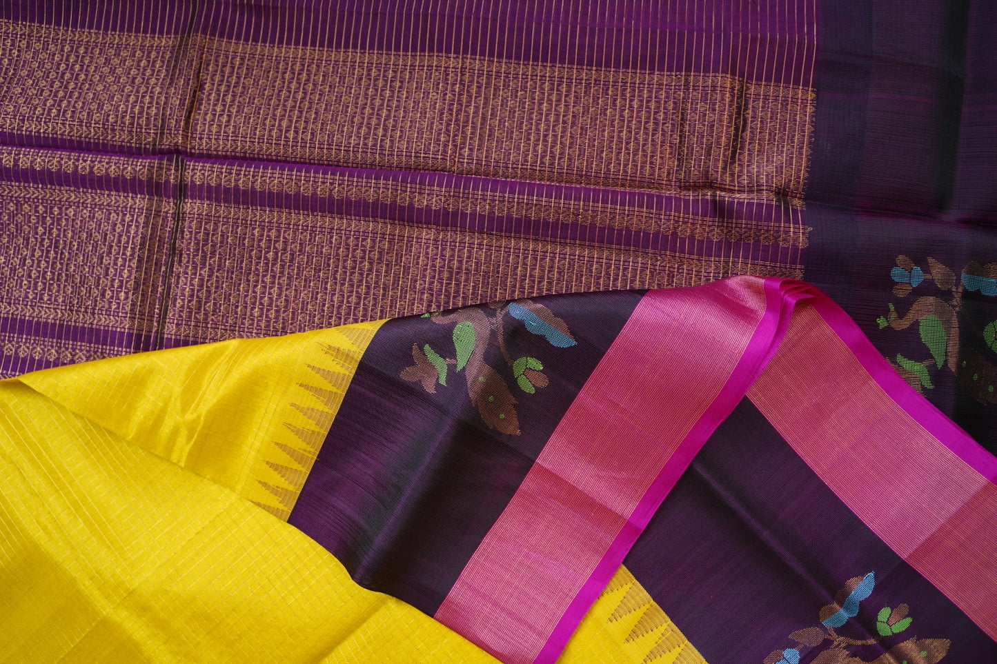 Kanchi Handloom Silk Cotton Saree PC15504