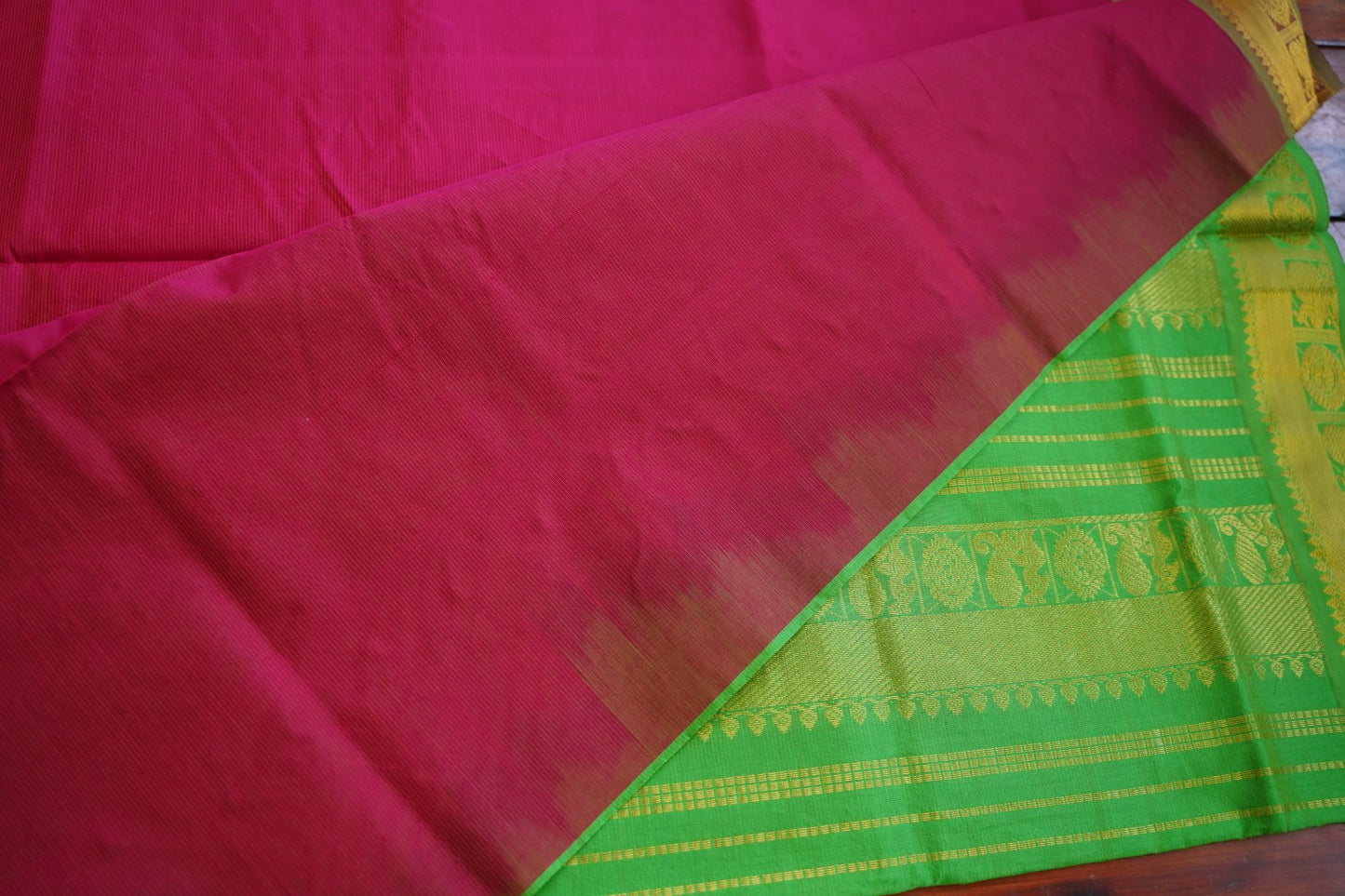 Kanchi Semi Silk Cotton Saree PC17577
