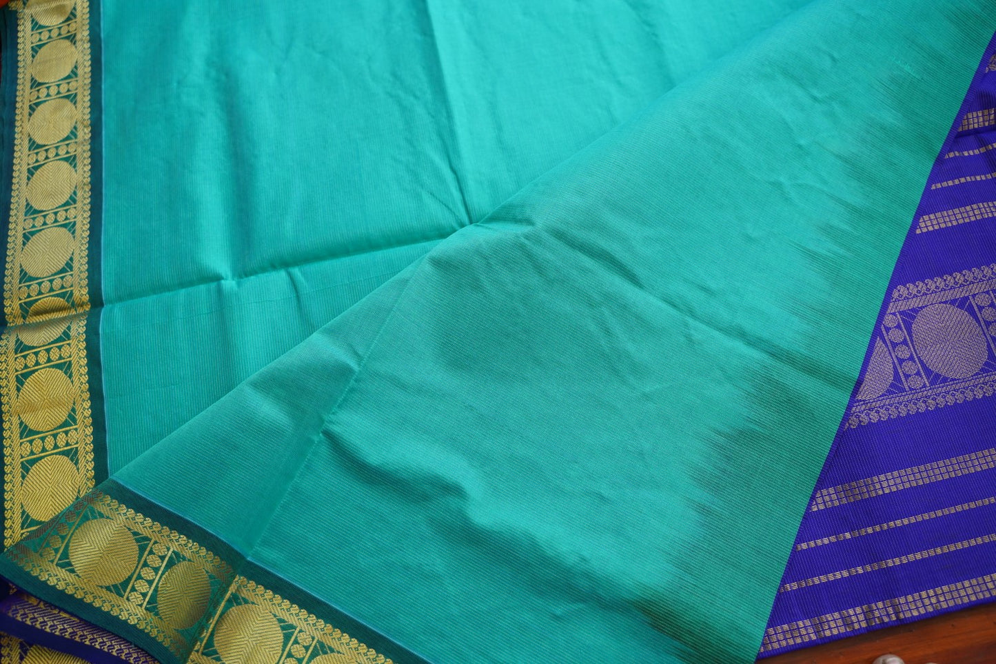 Kanchi Semi Silk Cotton Saree PC17575