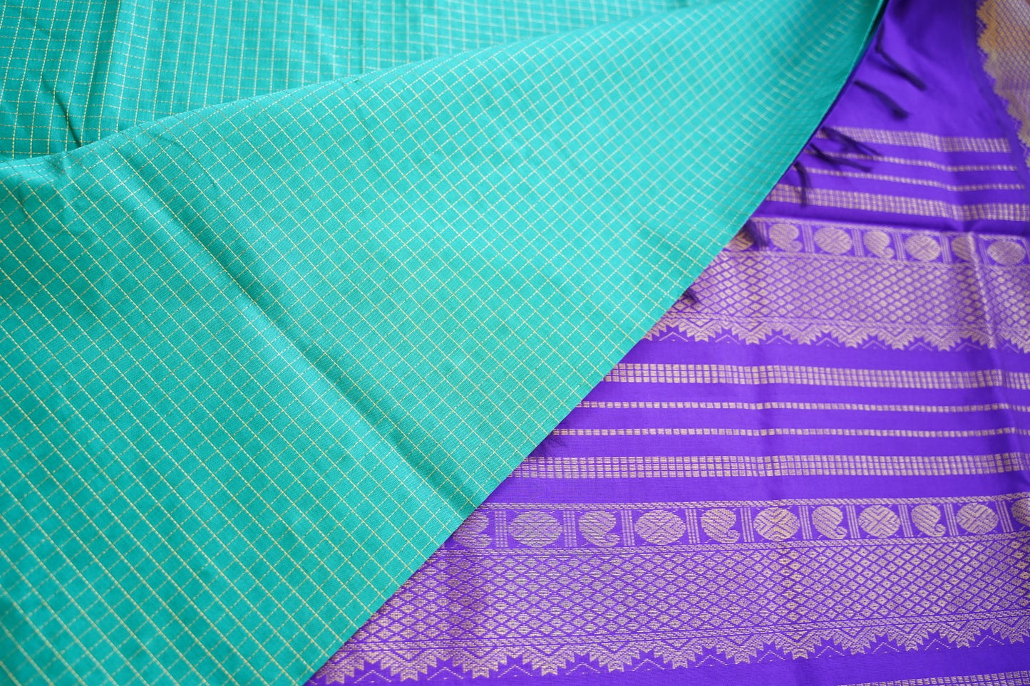 Kanchi Semi Silk Cotton Saree PC17589