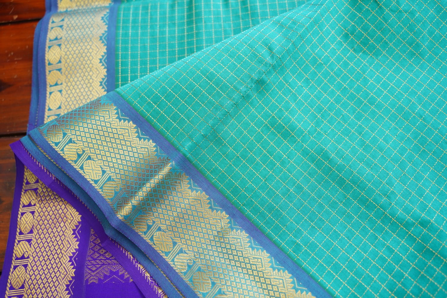 Kanchi Semi Silk Cotton Saree PC17589