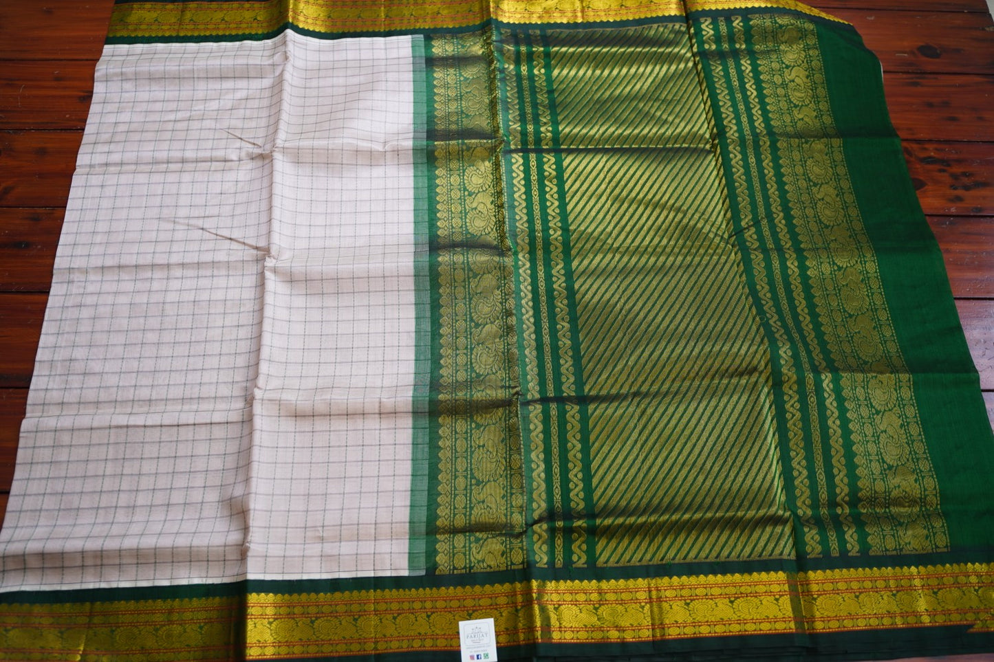 Kanchi Handloom Silk Cotton Saree PC15465