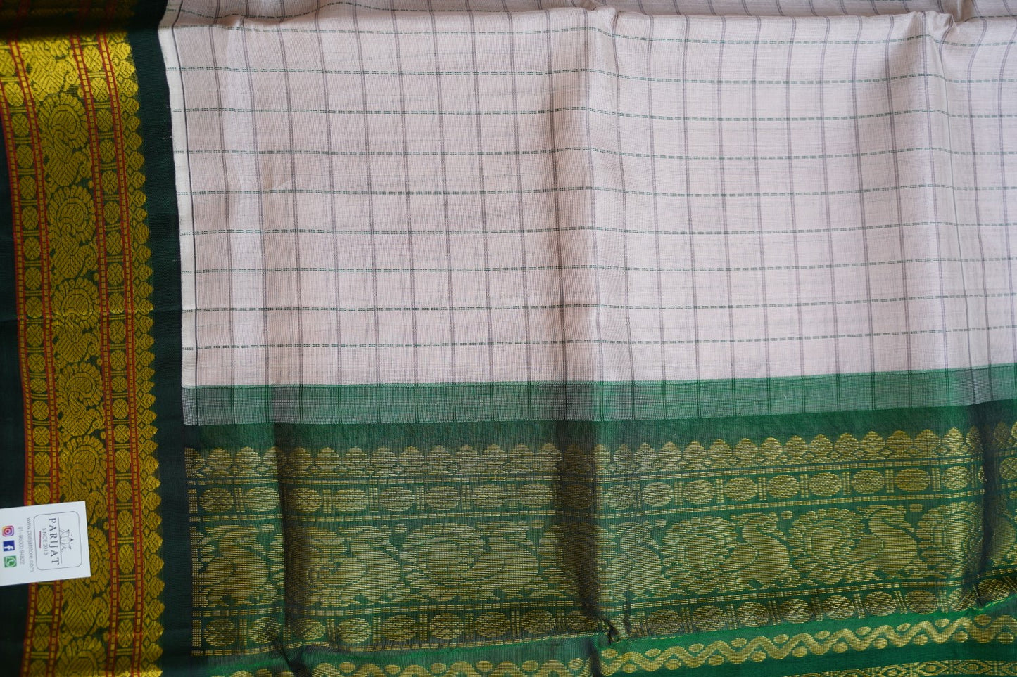 Kanchi Handloom Silk Cotton Saree PC15465
