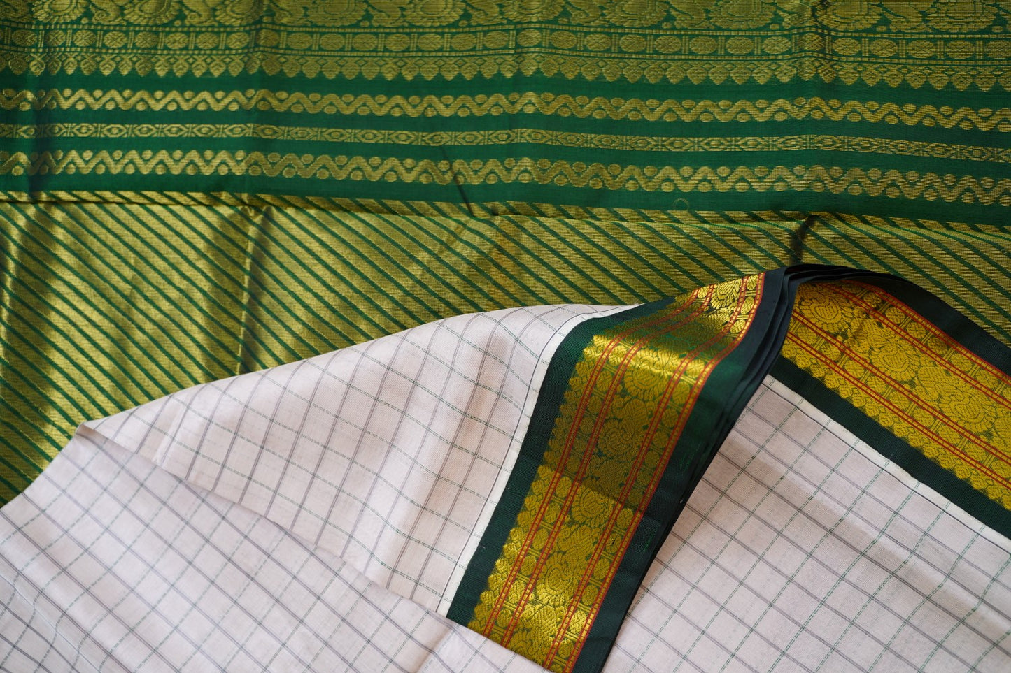 Kanchi Handloom Silk Cotton Saree PC15465