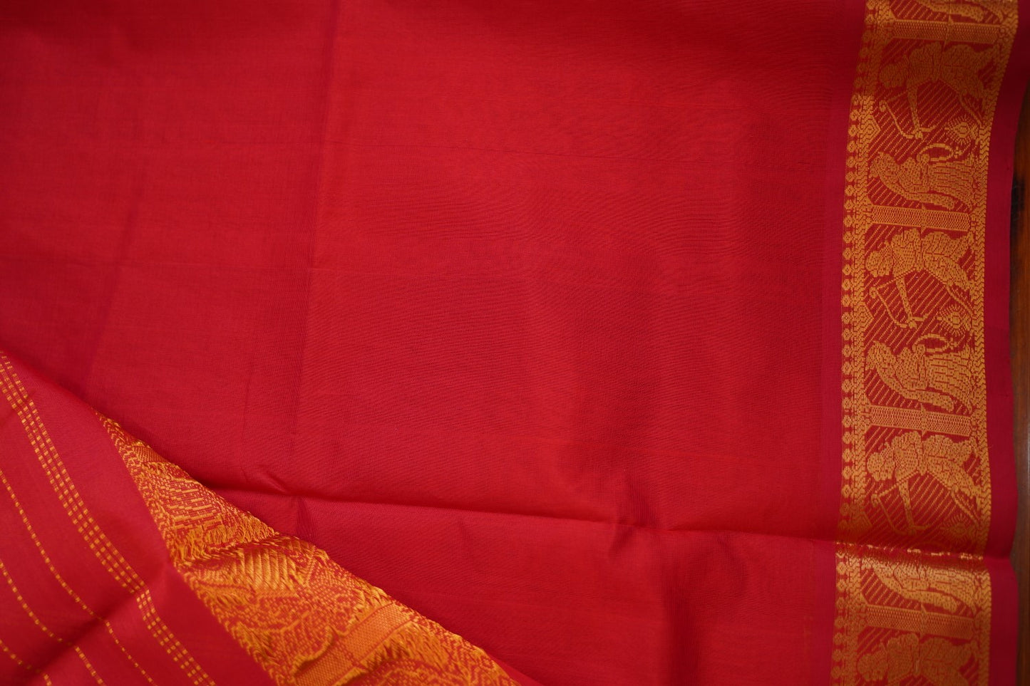 Kanchi Handloom Silk Cotton Saree PC15466