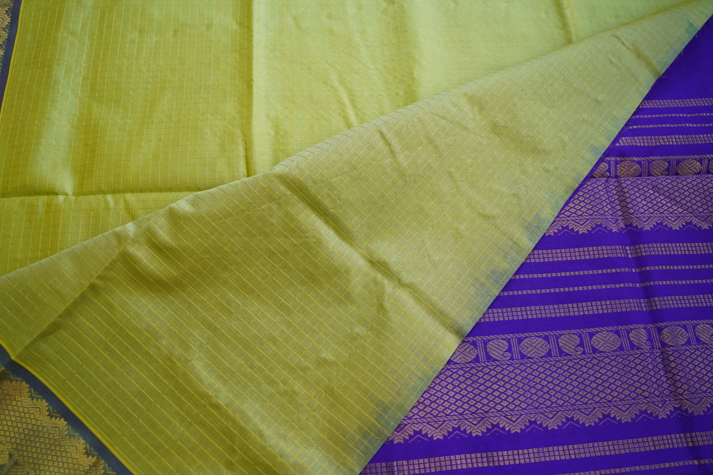 Kanchi Semi Silk Cotton Saree PC17585