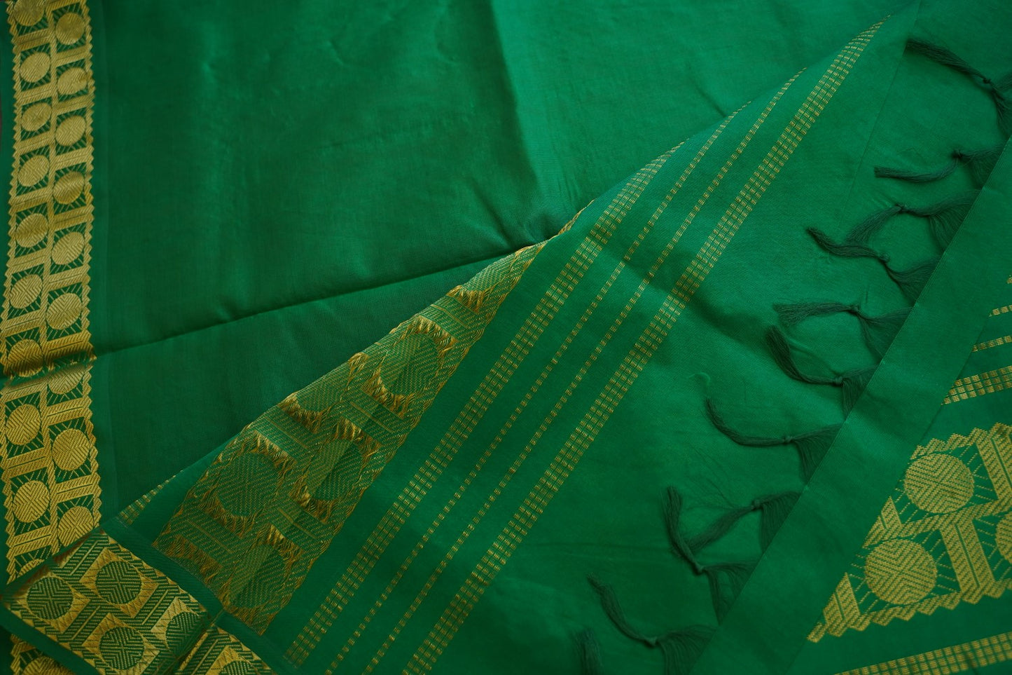 Kanchi Semi Silk Cotton Saree PC17586